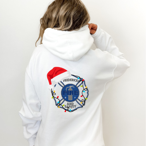 Frederick Fire Christmas hoodie