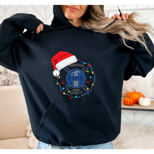 Frederick Fire Christmas hoodie
