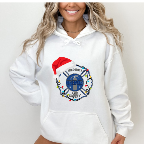 Frederick Fire Christmas hoodie