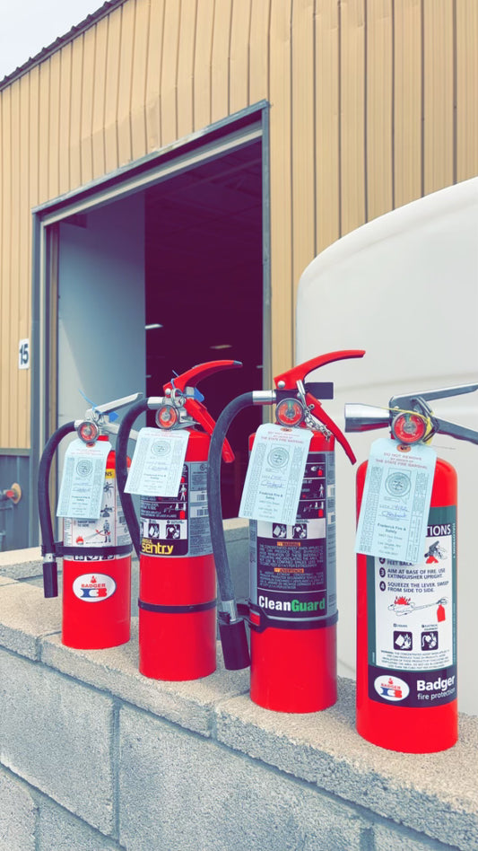 Fire extinguishers